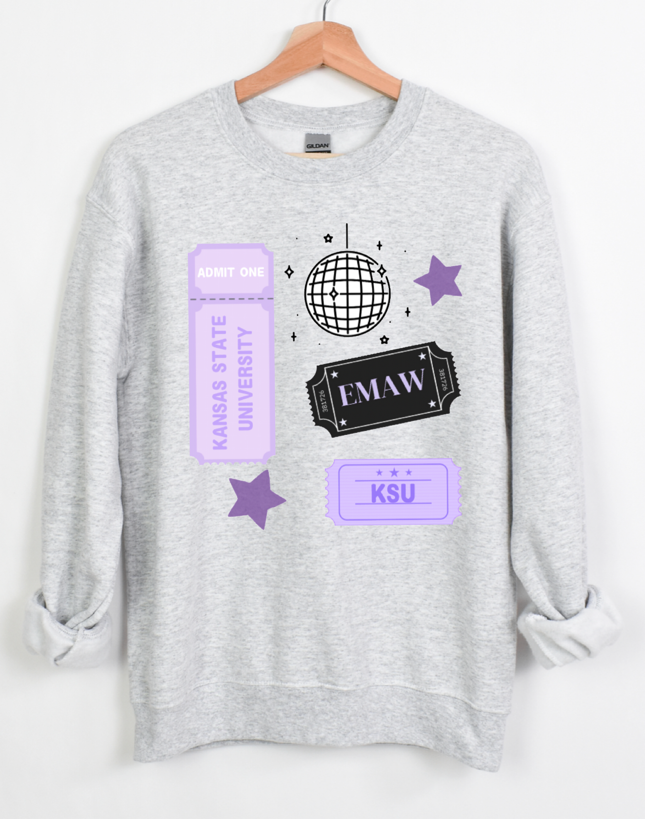 KSU ticket sweatshirt