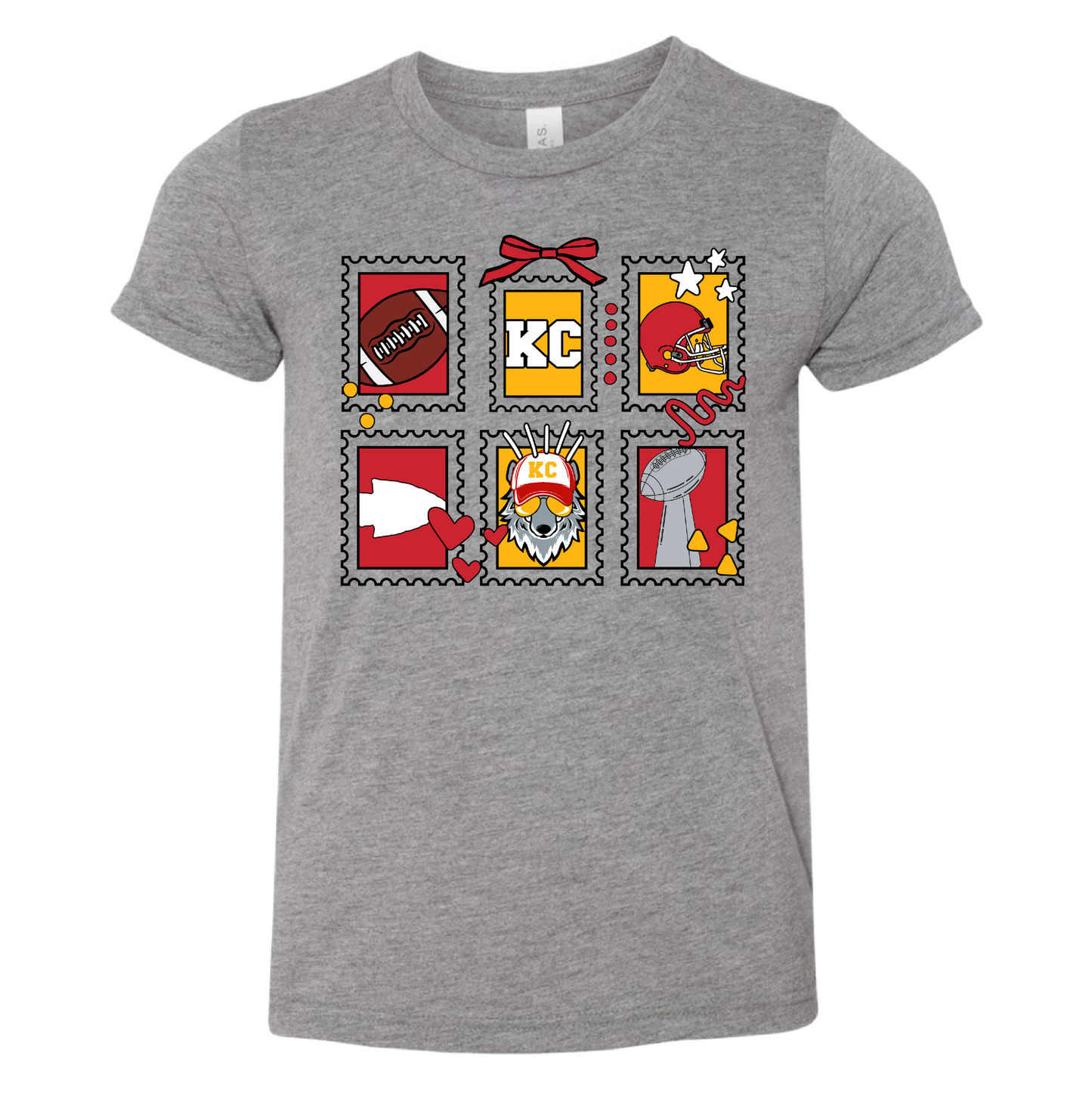 Youth- KC stamps tee