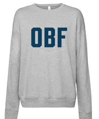 OBF: Gray Crewneck