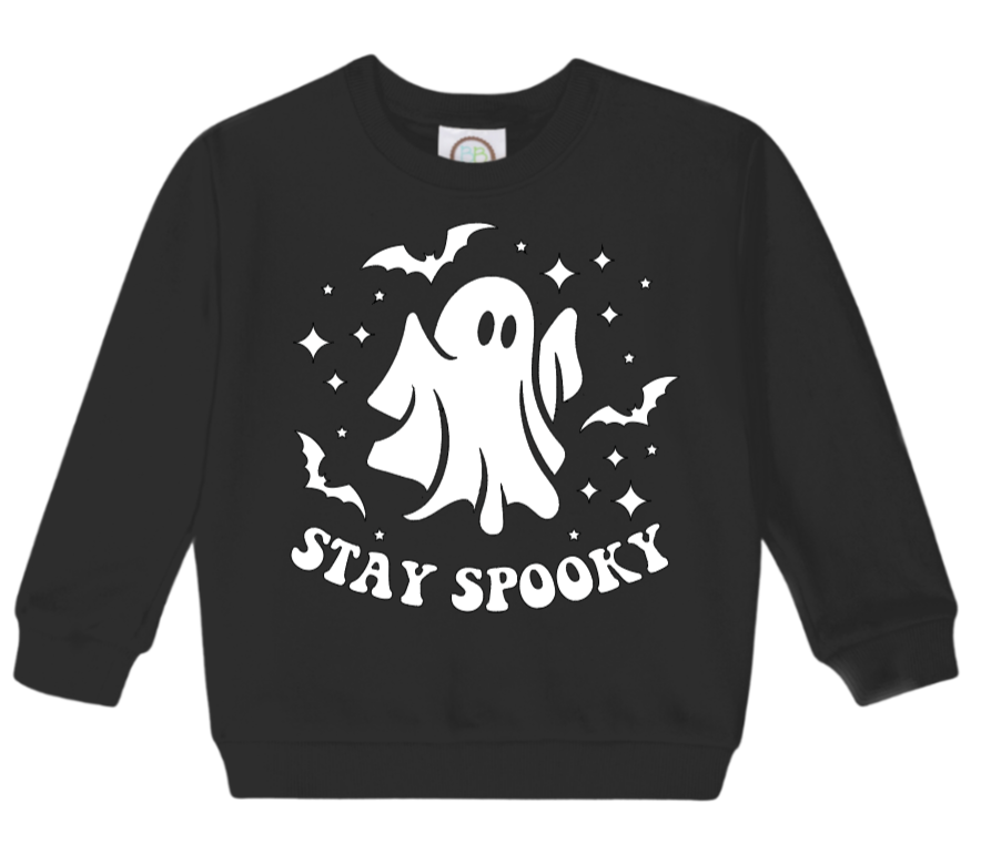 Stay spooky toddler sweatshirt