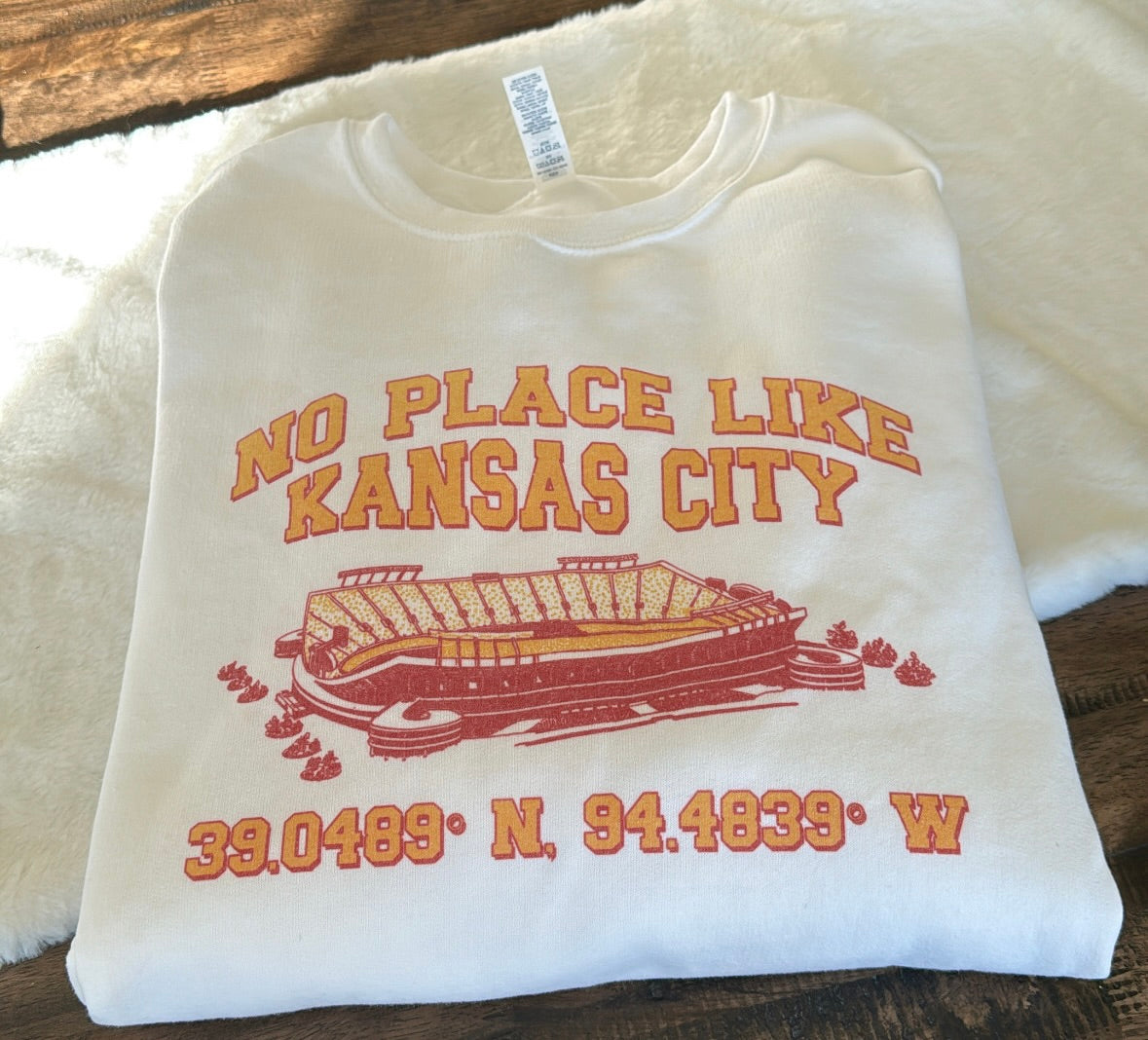 No Place Like Kansas City sweatshirt