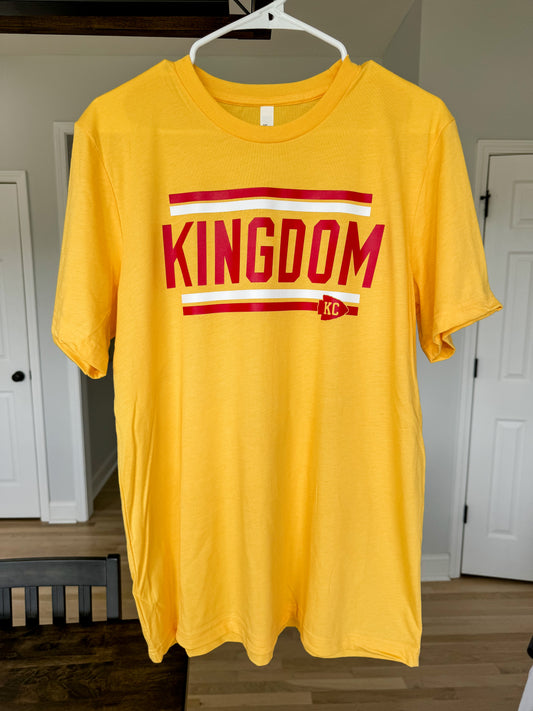 Kingdom tee- Yellow