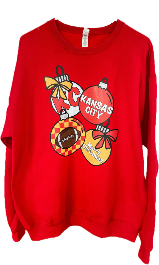 KC Christmas sweatshirt