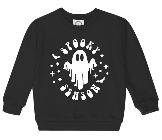 Spooky season toddler sweatshirt