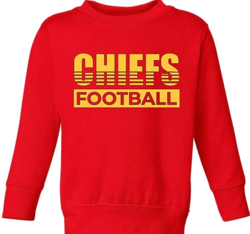 Toddler Chiefs sweatshirt