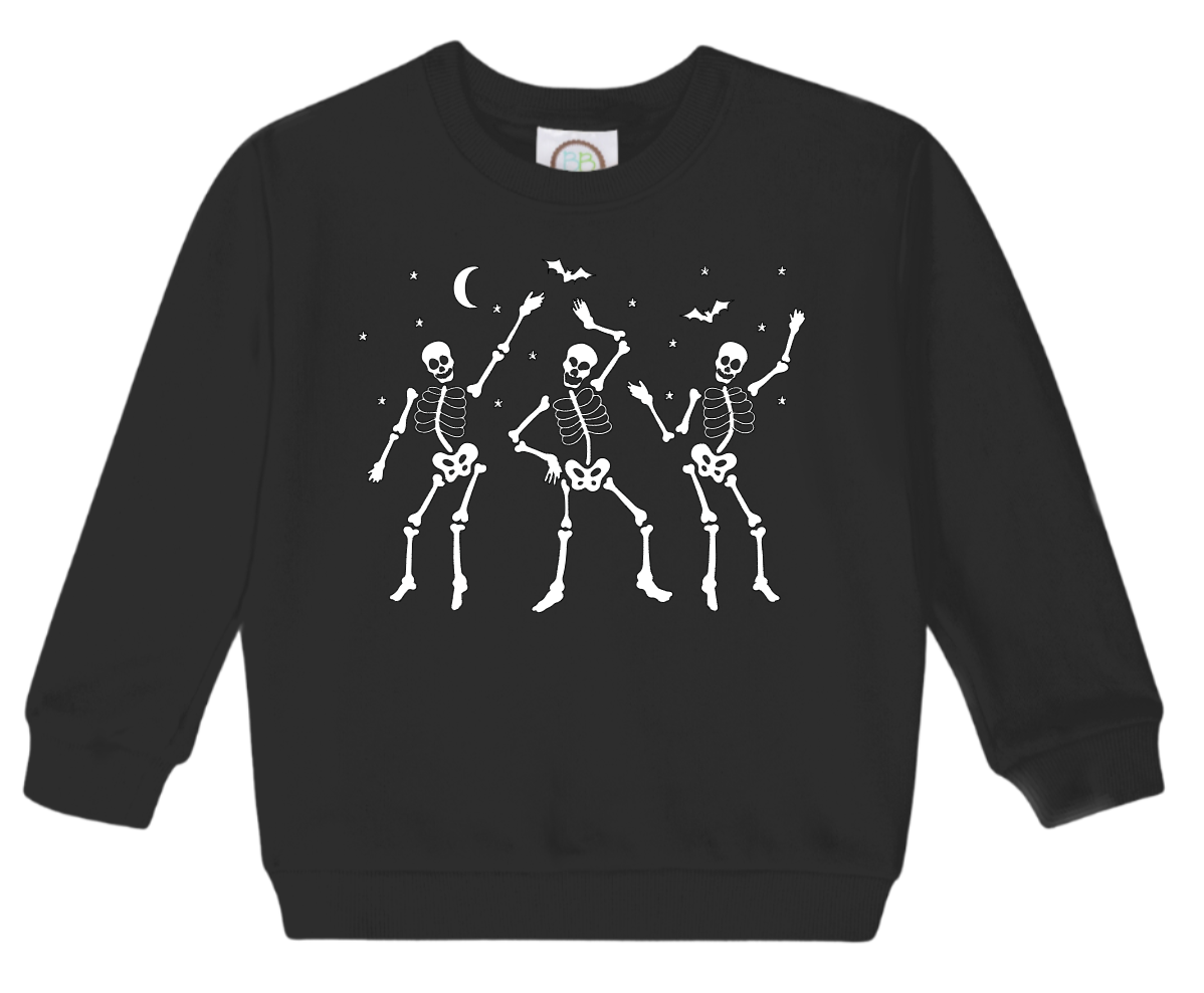 Dancing skeletons 2.0 toddler sweatshirt