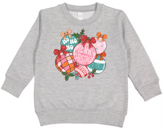 Toddler Merry Christmas sweatshirt