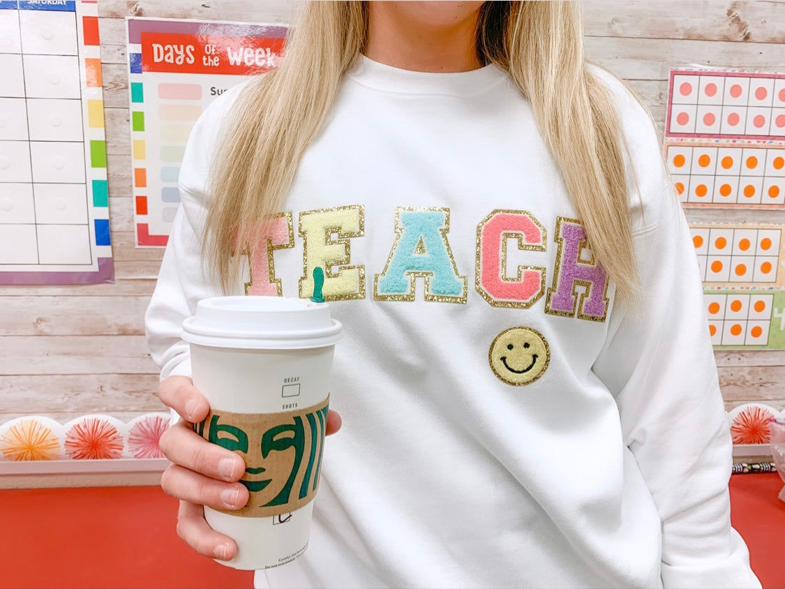 Teach Patch Sweatshirt