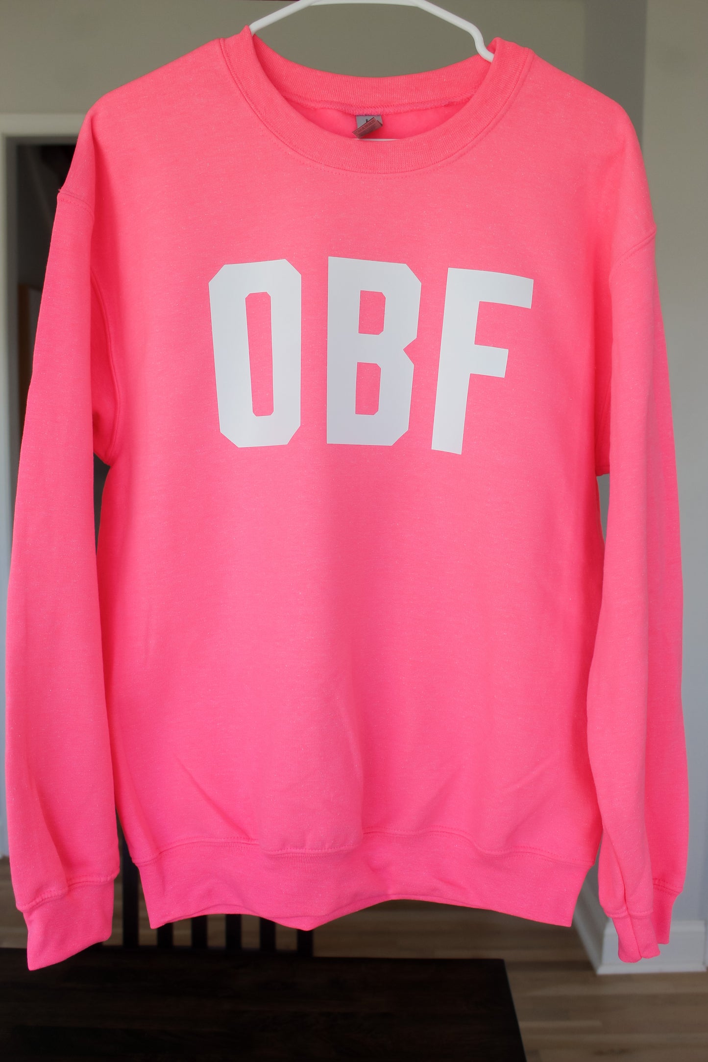 OBF- Pink Crewneck